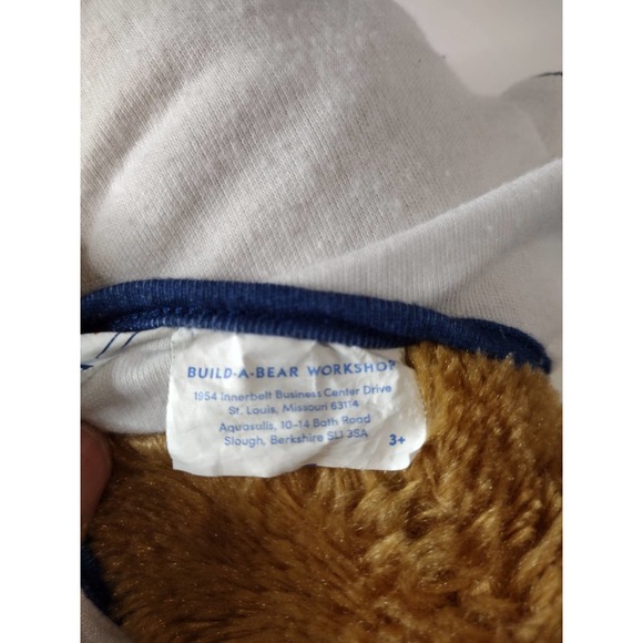 BUILD A BEAR 15'' Brown Dog Puppy Texas Rangers - Picture 4 of 5